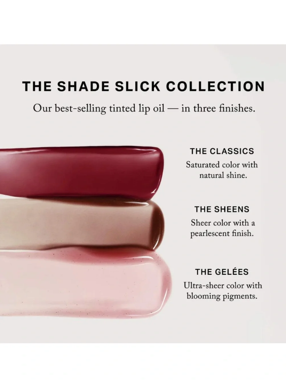 Merit Shade Slick Hydrating Tinted Lip Oil Lipgloss in Jete BNIB